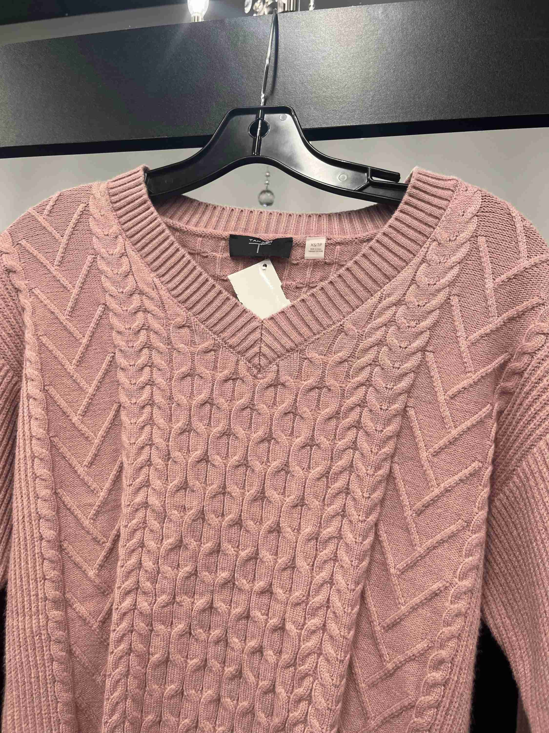 Pink Sweater Tahari, Size Xs - Image 3