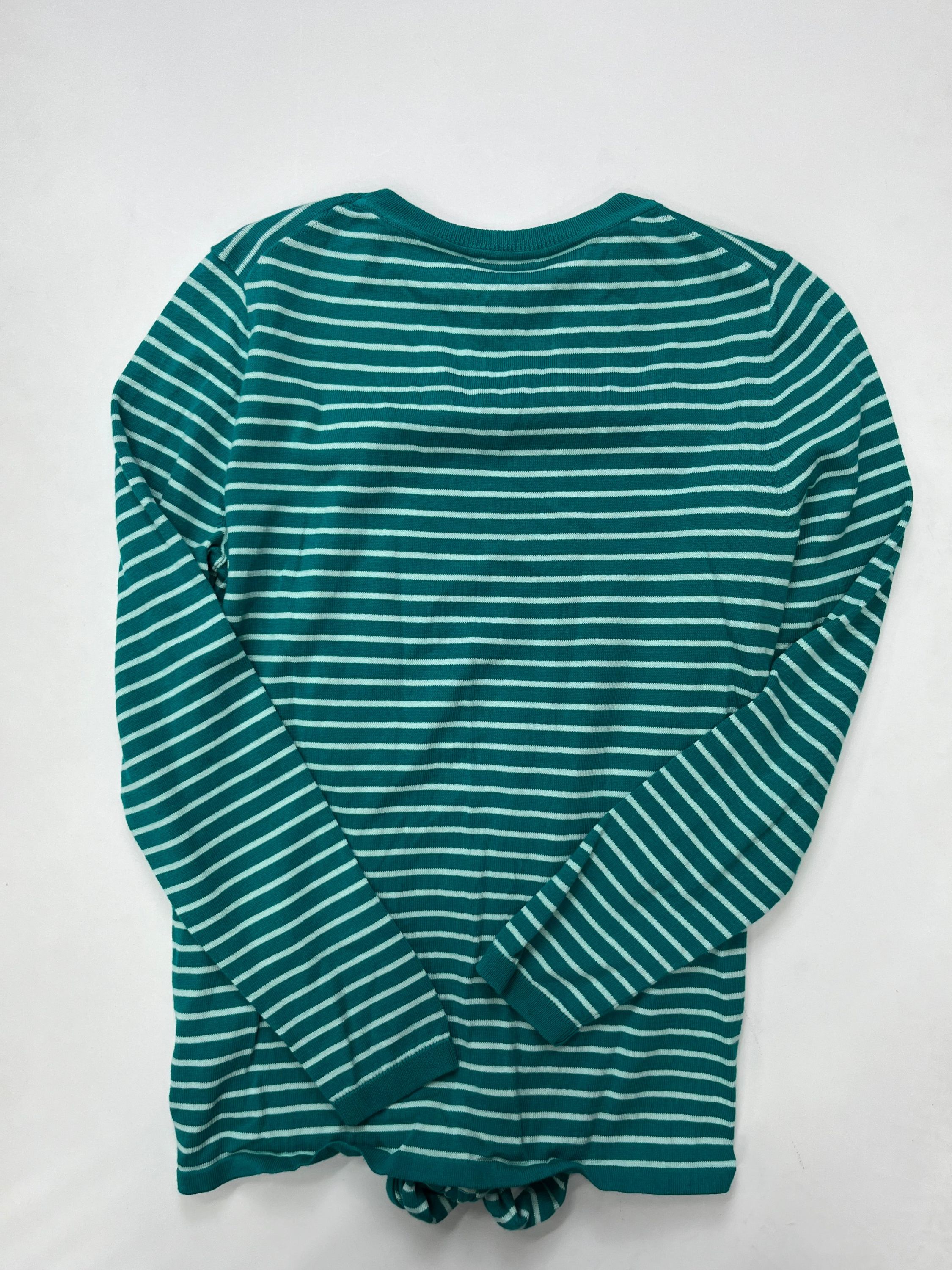 Striped Top Long Sleeve Talbots, Size S - Image 2