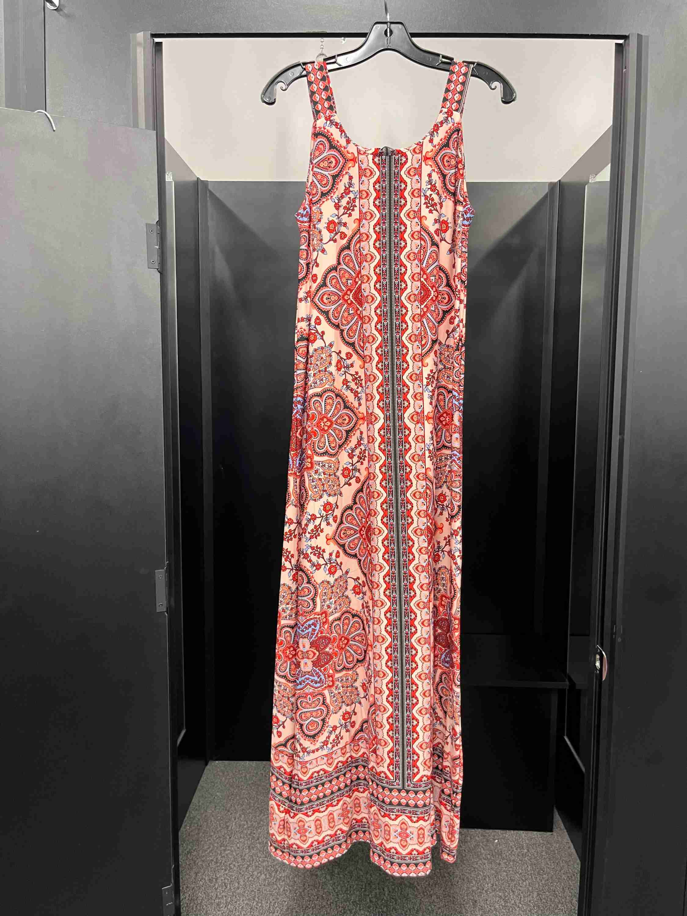 Red Dress Casual Maxi New Directions, Size S - Image 2
