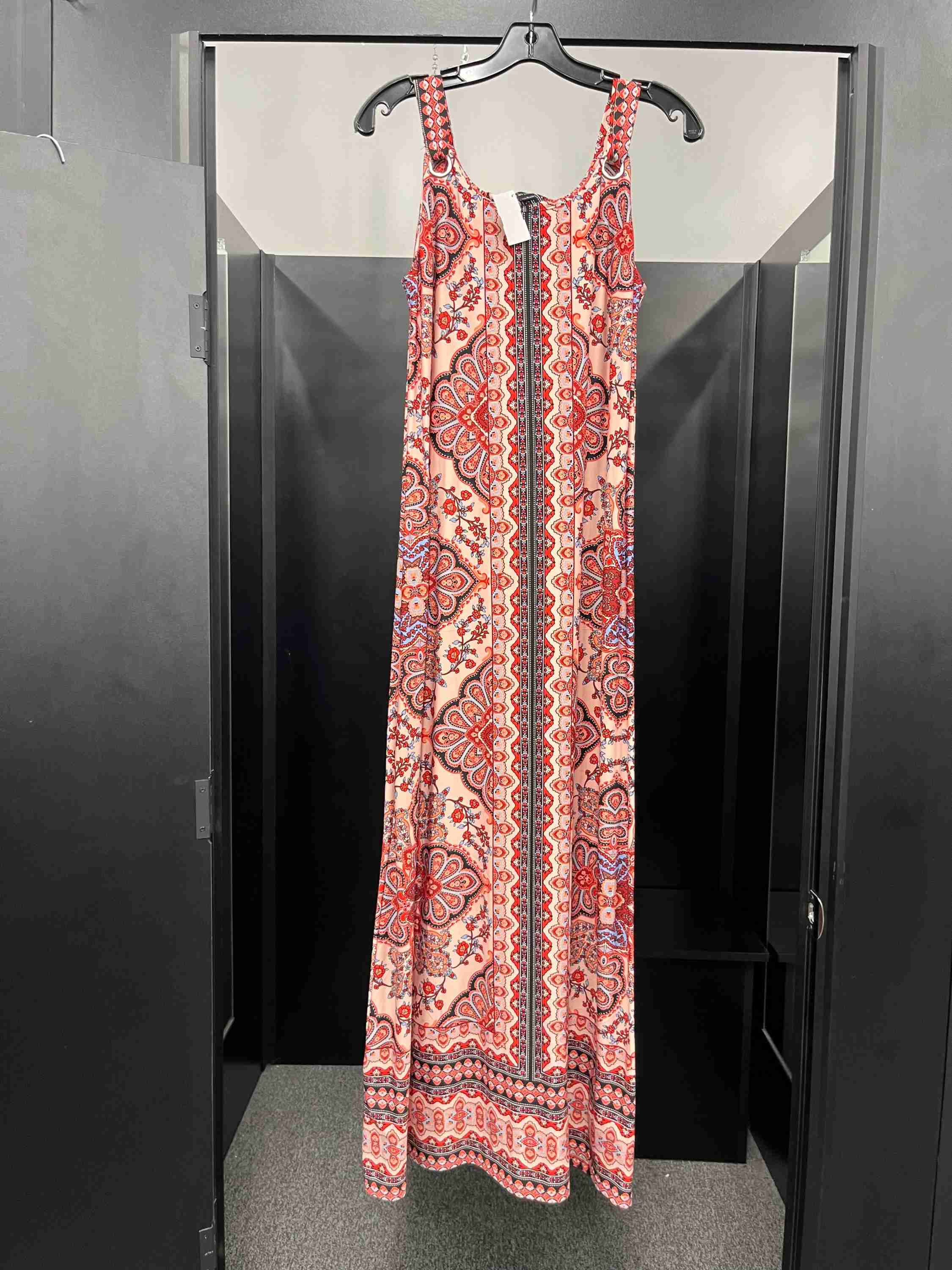 Red Dress Casual Maxi New Directions, Size S - Image 1