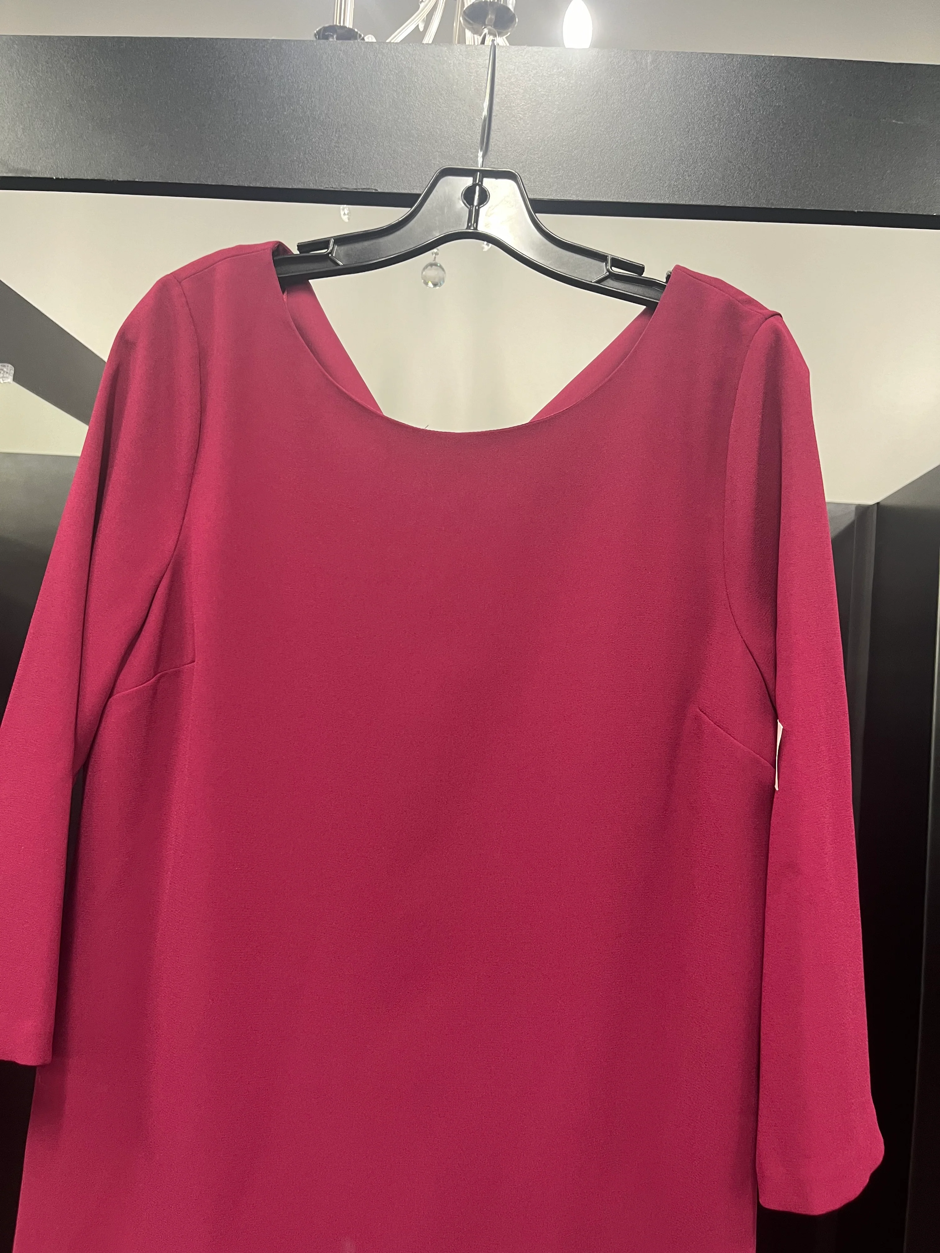 Dress Work By Cece In Maroon, Size: L - Image 3