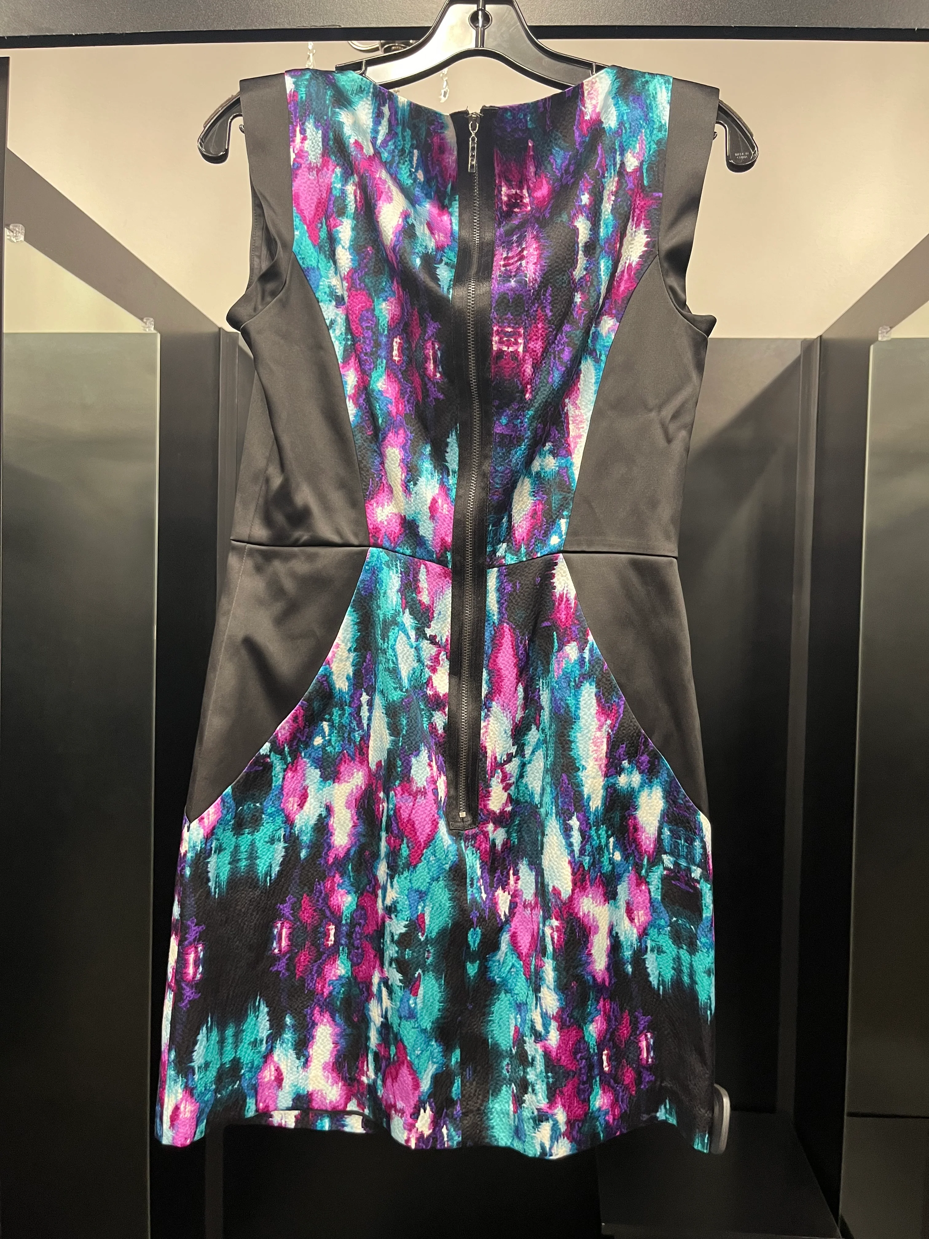 Multi-colored Dress Work Laundry, Size 4 - Image 2
