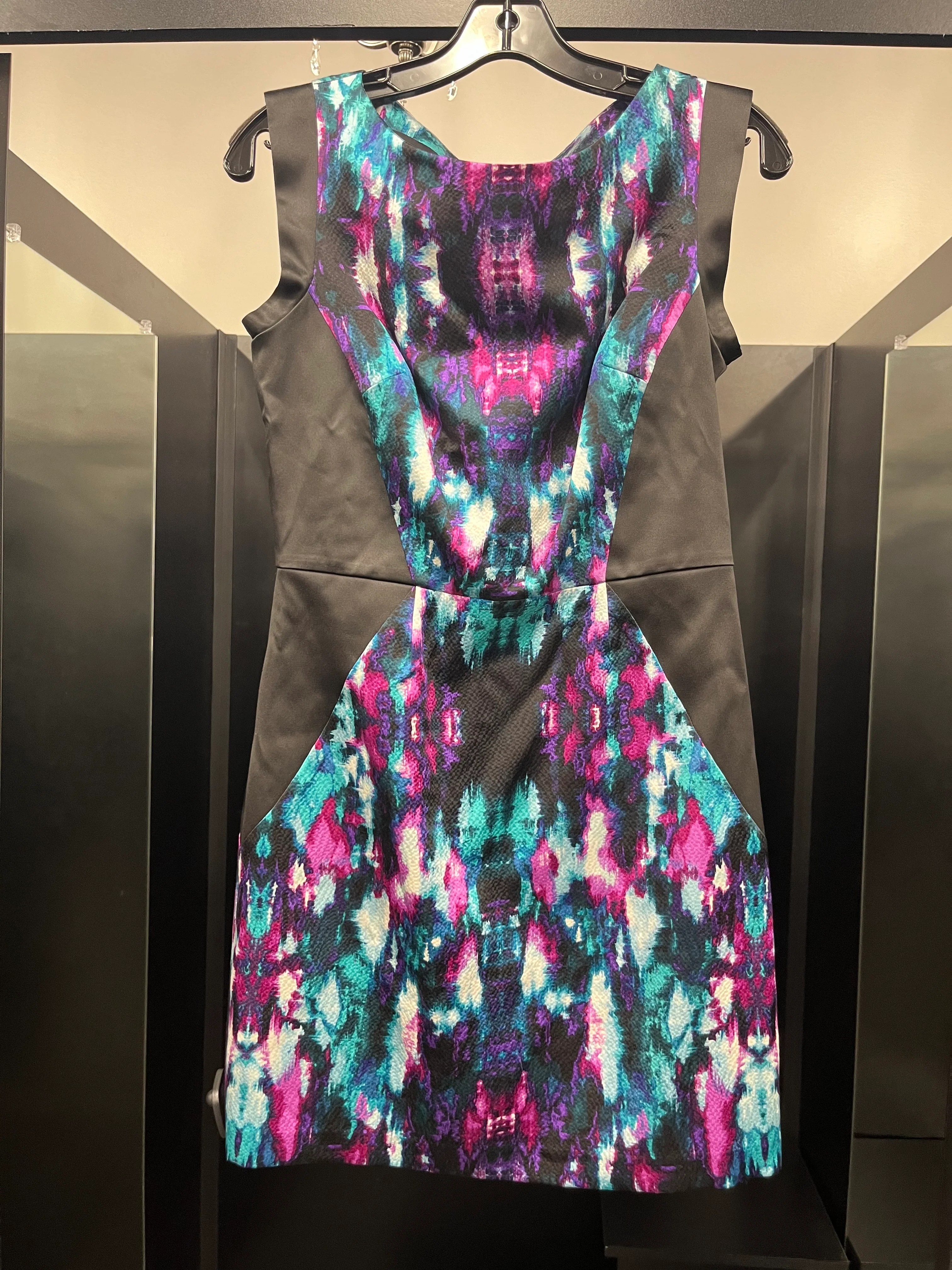 Multi-colored Dress Work Laundry, Size 4 - Image 1