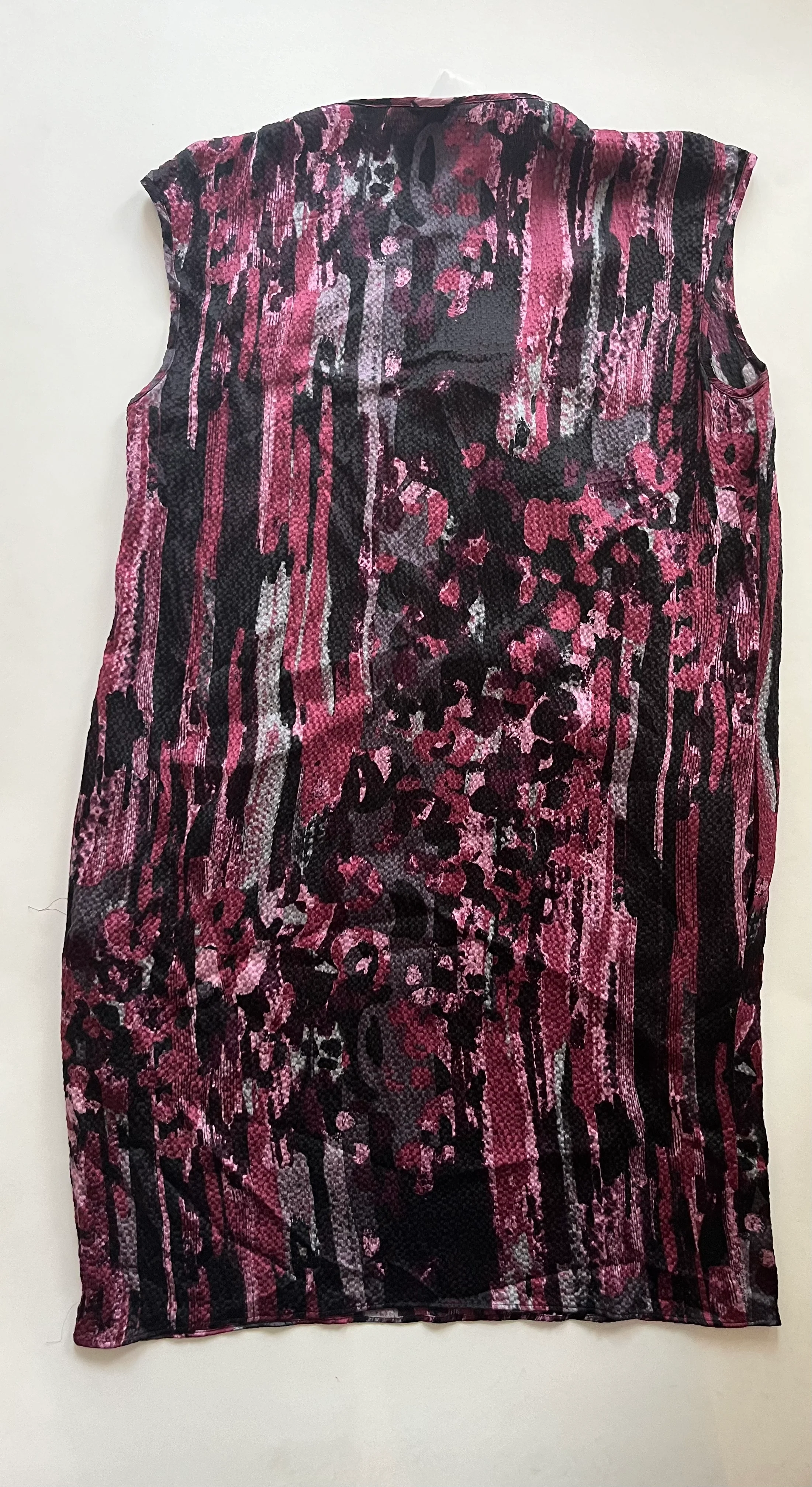 Purple Dress Casual Midi Ann Taylor O, Size M - Image 2