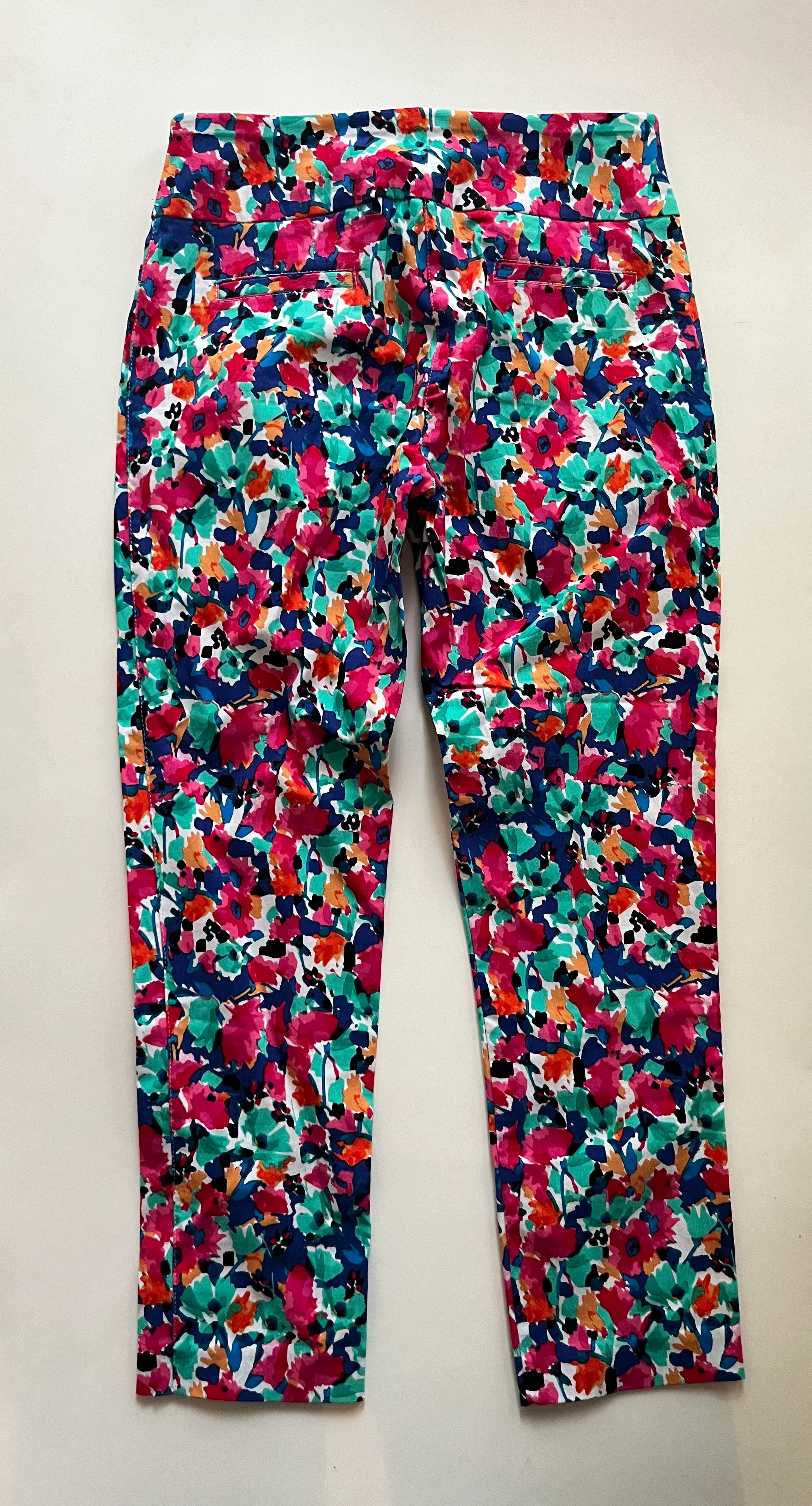 Floral Pants Ankle Attyre, Size M - Image 2