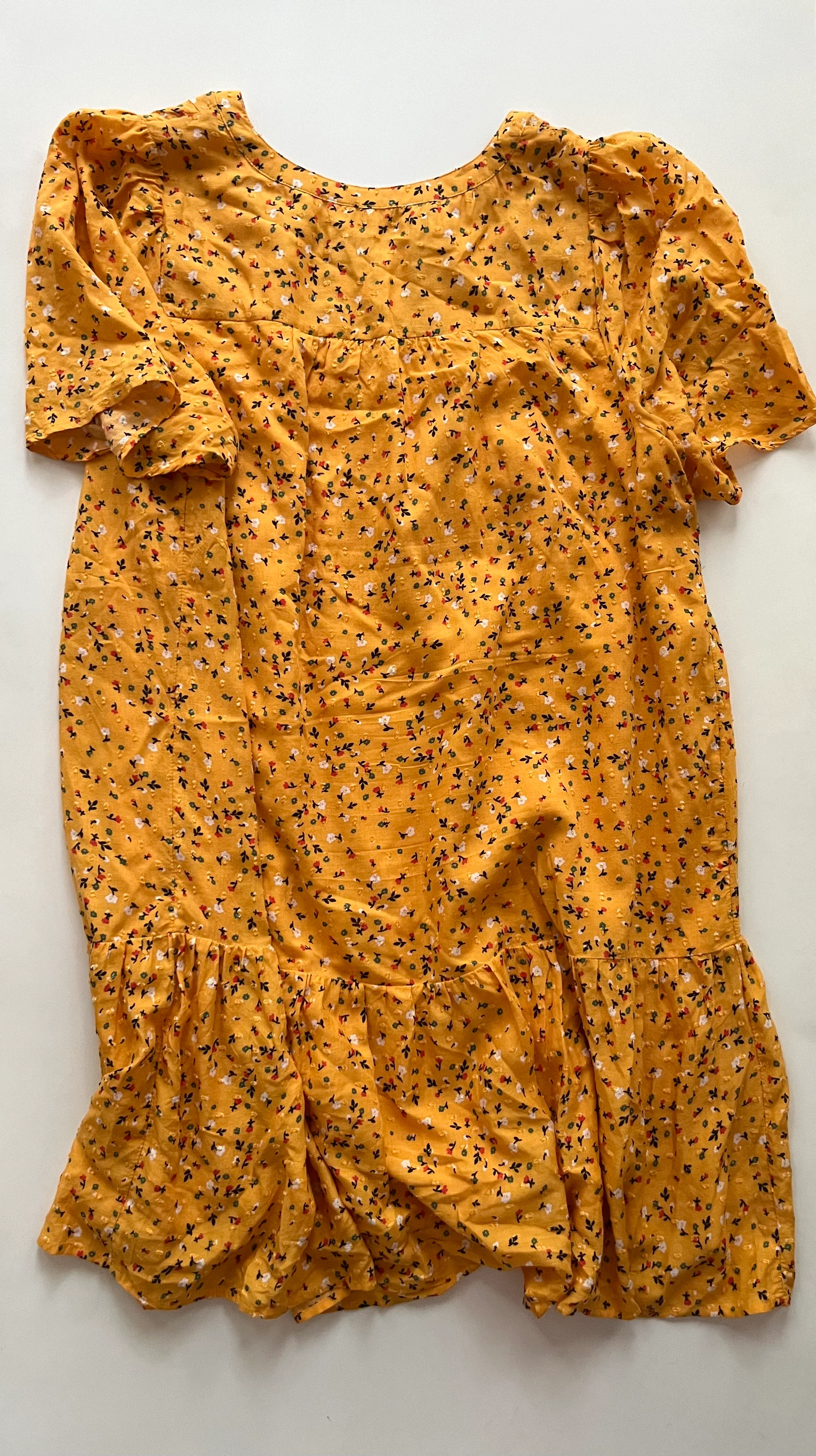 Yellow Tunic Short Sleeve Loft, Size L - Image 2
