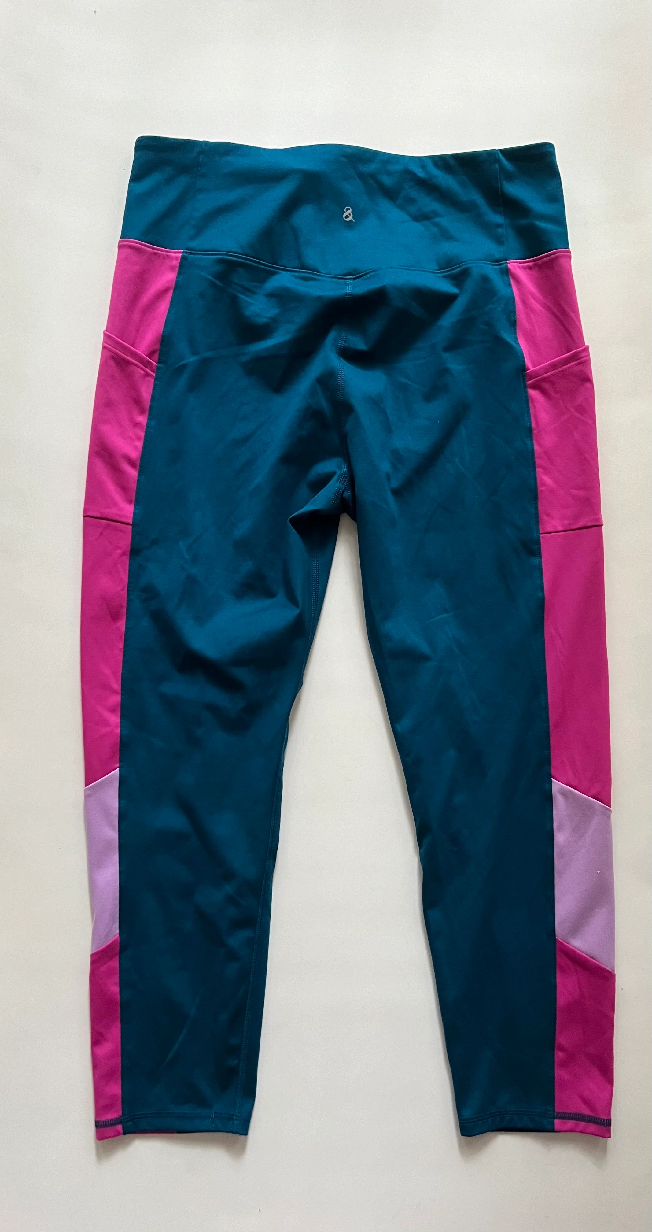Turquoise Athletic Leggings Lou And Grey, Size Xl - Image 2