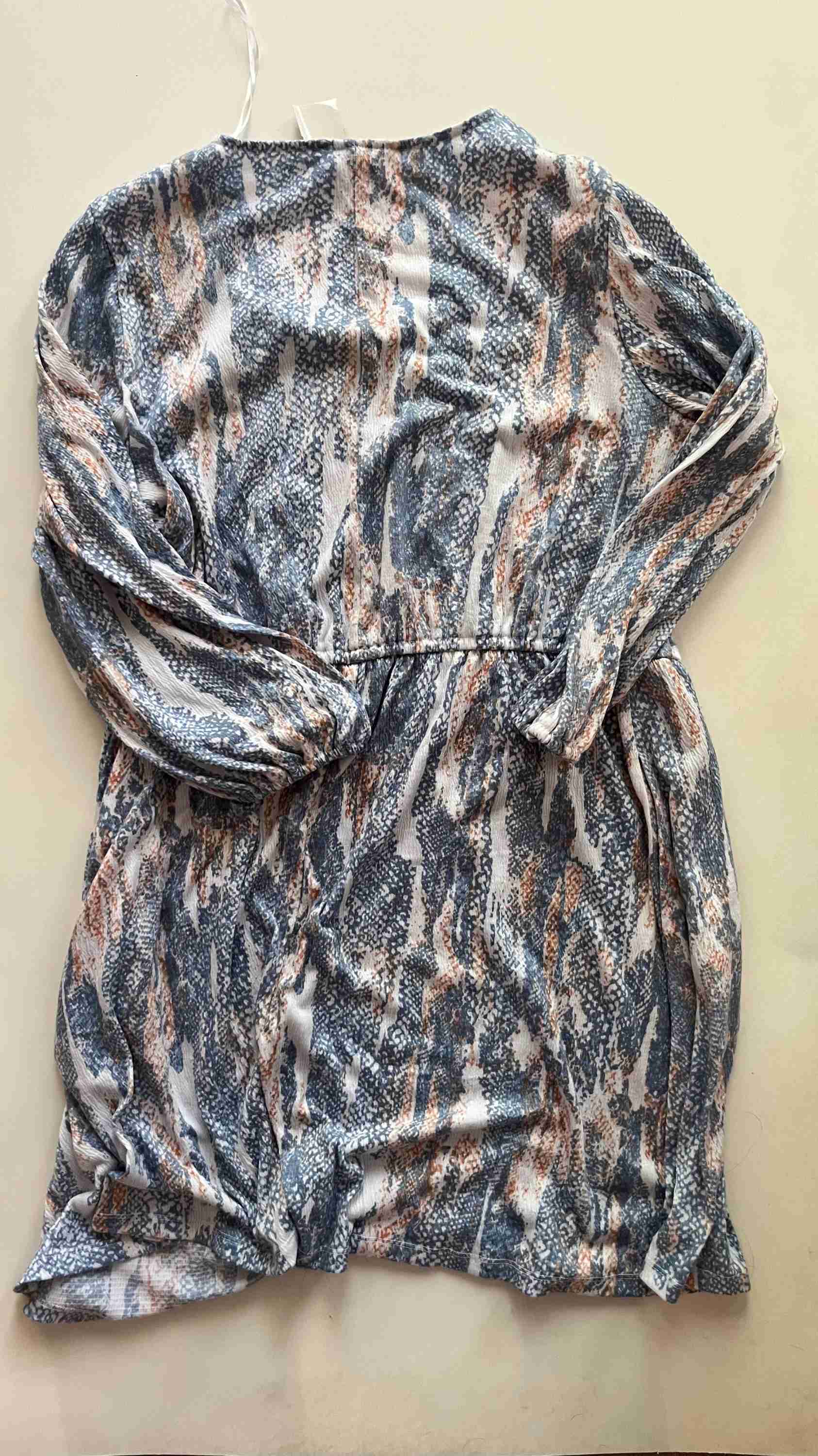 Blue Dress Casual Maxi Nine West Apparel, Size Xl - Image 2