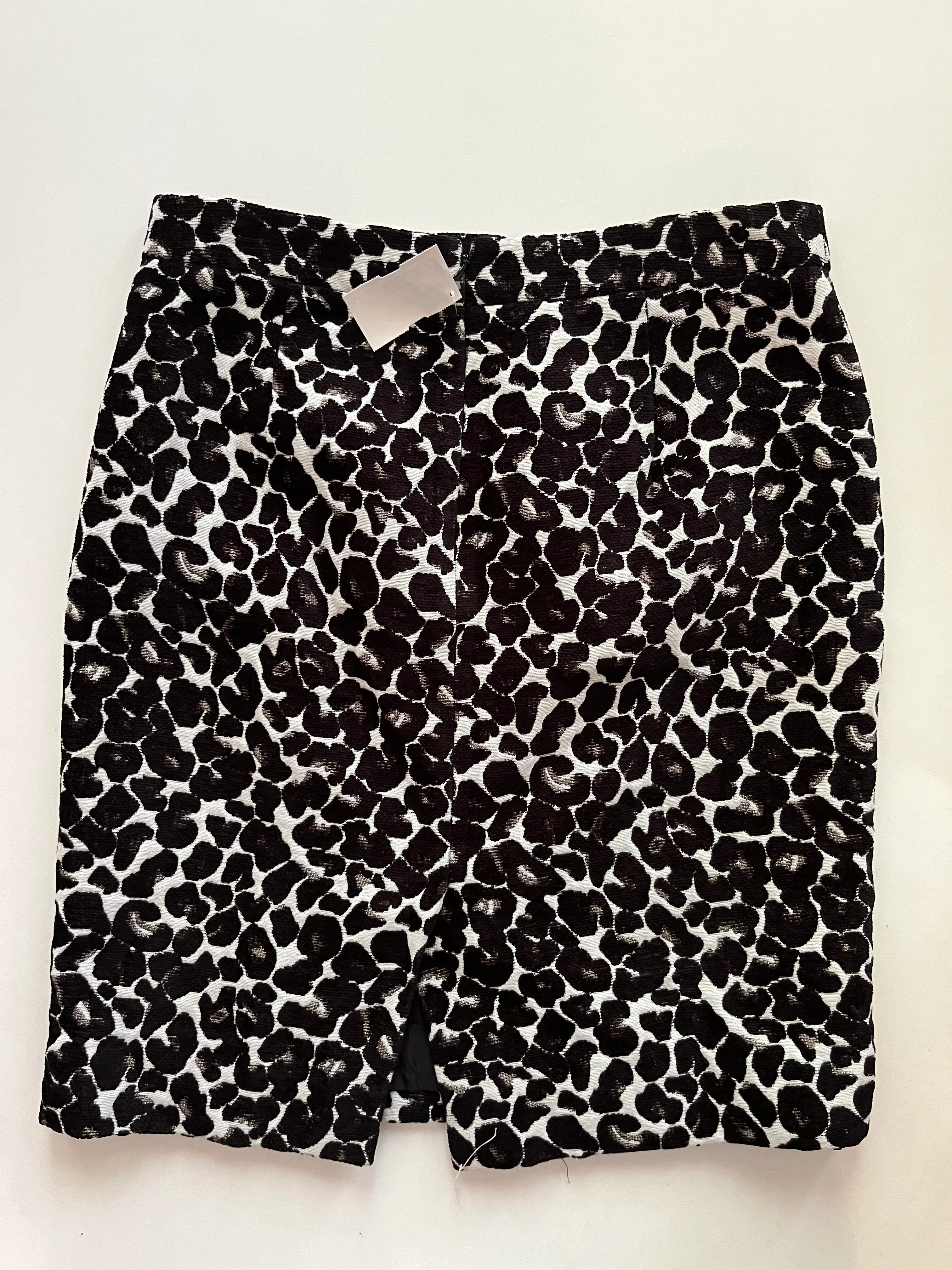 Animal Print Skirt Midi J Crew O, Size 4 - Image 2