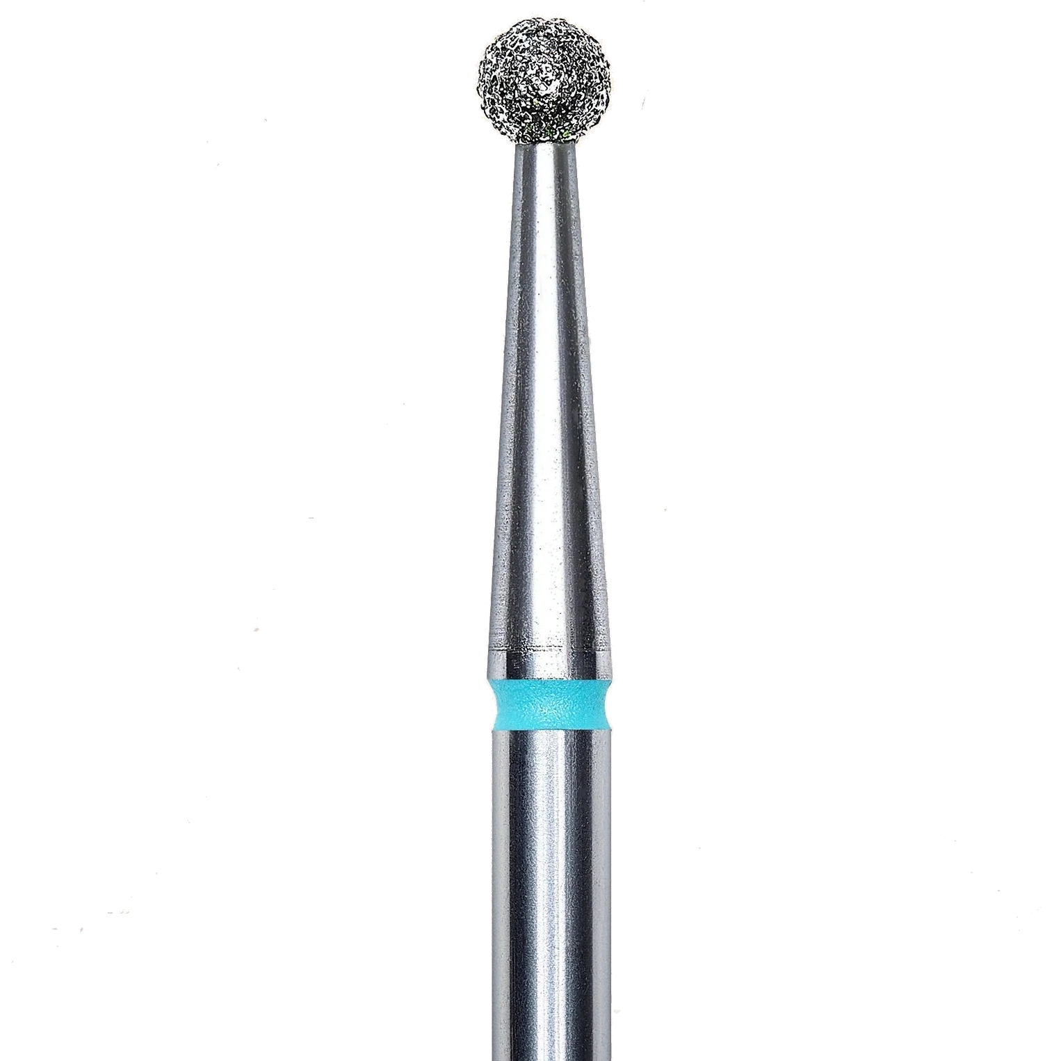 DIAMOND NAIL DRILL BIT, "BALL", BLUE, HEAD DIAMETER 2.7MM (FA01B027) - STALEKS™ - Image 2