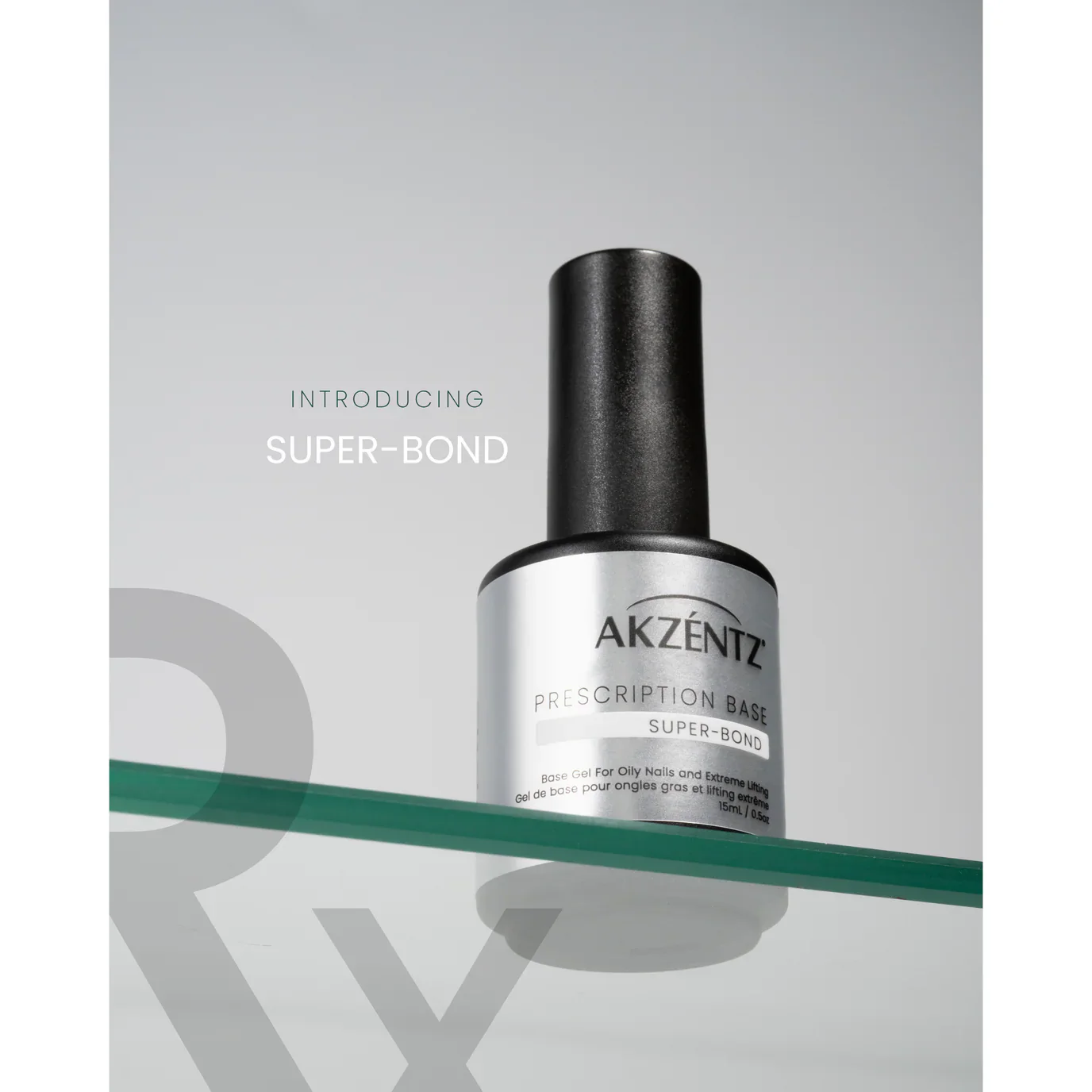 Akzentz Prescription Super-Bond Base Coat 15ml/0.5oz - Image 1