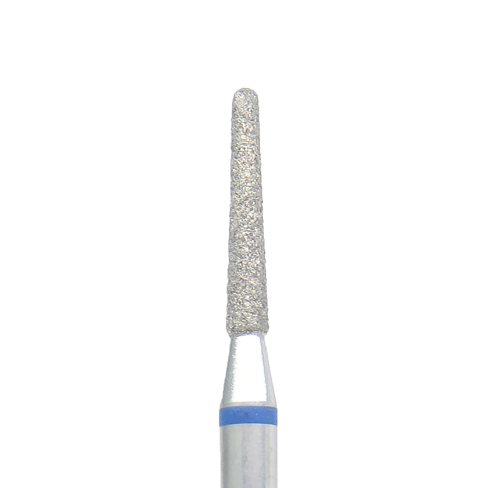 KMIZ - Diamond Nail Drill Bit Blue Rounded Cone 1.8-10M (#116) - Image 1