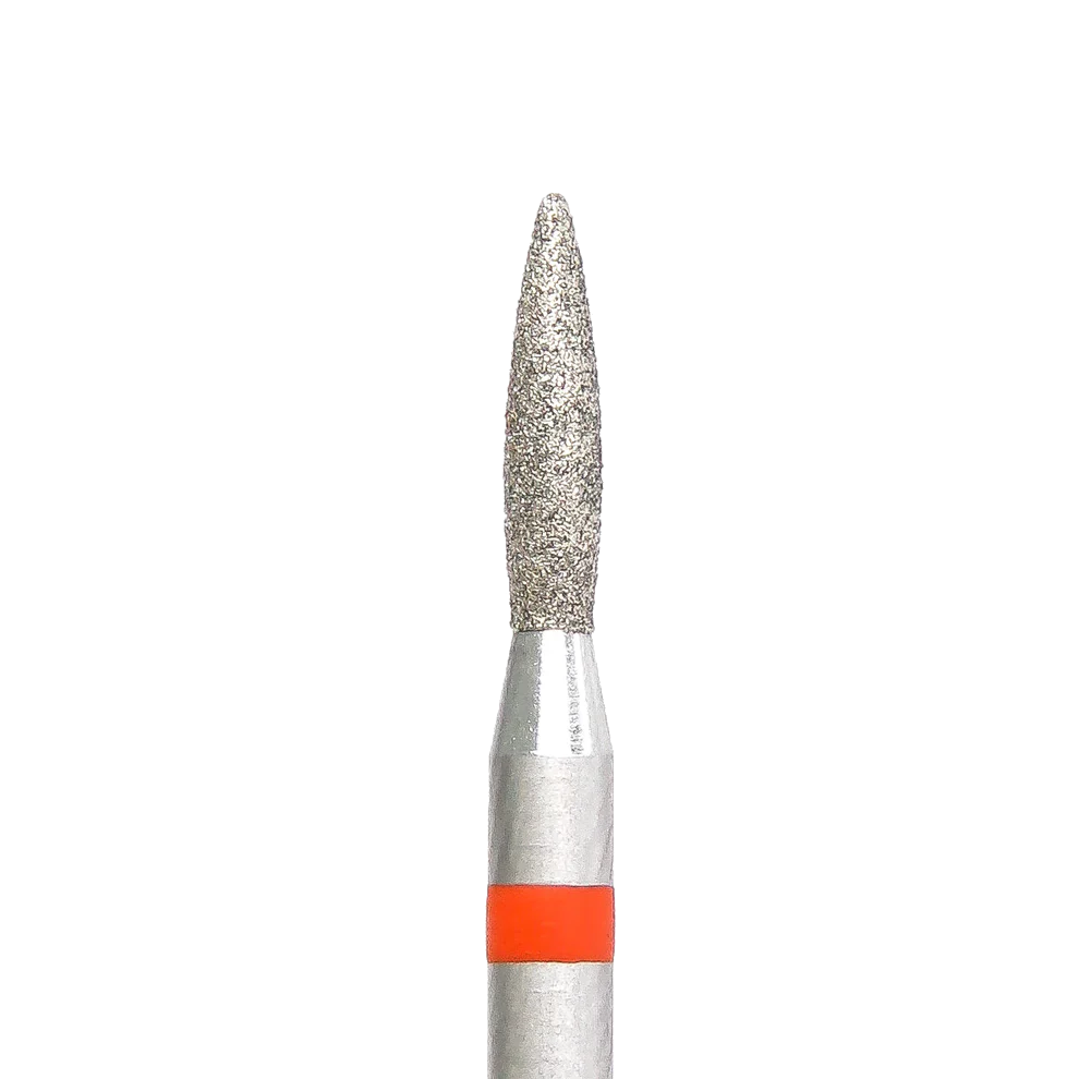 KMIZ - Diamond Nail Drill Bit Red Flame 1.8-8.0F(#109) - Image 1