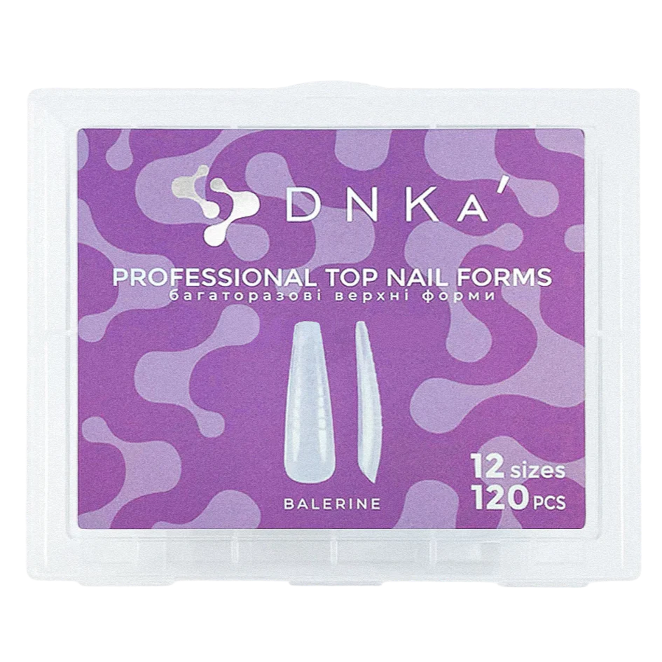 TOP NAIL FORMS BALLERINA(UPPER FORM) 120PCS - DNKa™ - Image 3