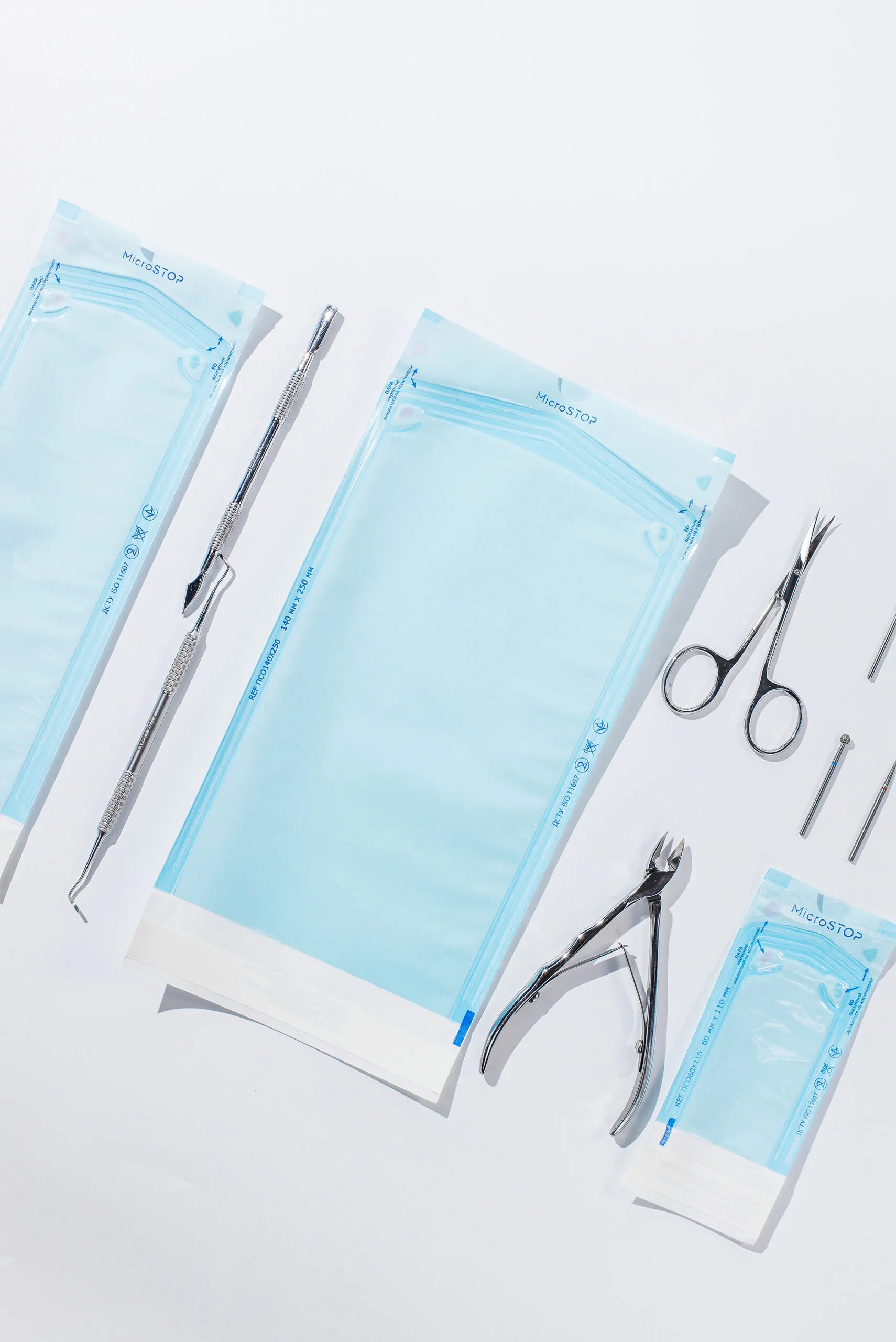 MicroStop self-adhesive pouches for AUTOCLAVE ONLY, 140x250 mm (200 pcs) - Image 3