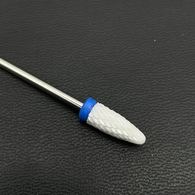 CERAMIC NAIL BIT FOR REMOVAL (BULLET) BLUE #196, 1 PCS - Image 1