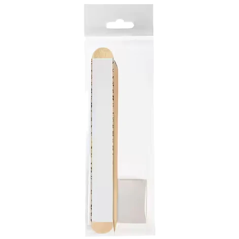 STALEKS PRO PAPMAM MIX ON A WOODEN BASE 100/180 GRIT BUFF 180/240 GRIT ORANGE STICK 110 MM NFS-30- STALEKS