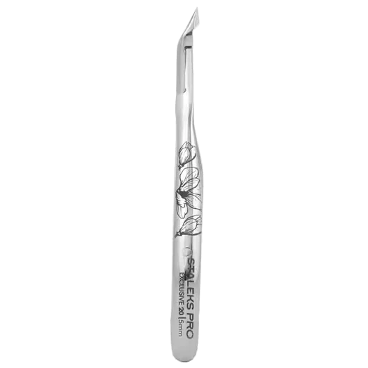 STALEKS Pro Exclusive 20 Professional Cuticle Nippers 5 mm Magnolia Nx-20-5m - Image 3