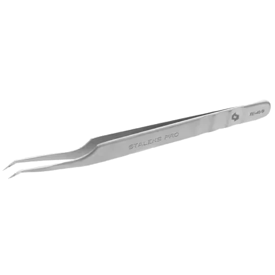 STALEKS PRO EXPERT 41 TYPE 8 EYELASH TWEEZERS TE-41/8- STALEKS™ - Image 3
