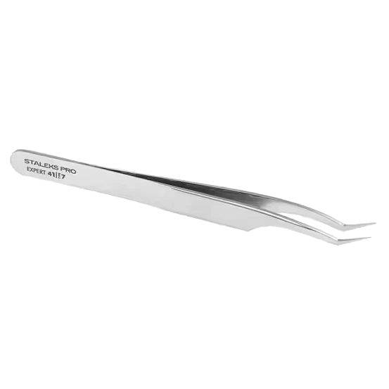 STALEKS PRO EXPERT 41 TYPE 7 PROFESSIONAL EYELASH TWEEZERS TE-41/7 - STALEKS™ - Image 2