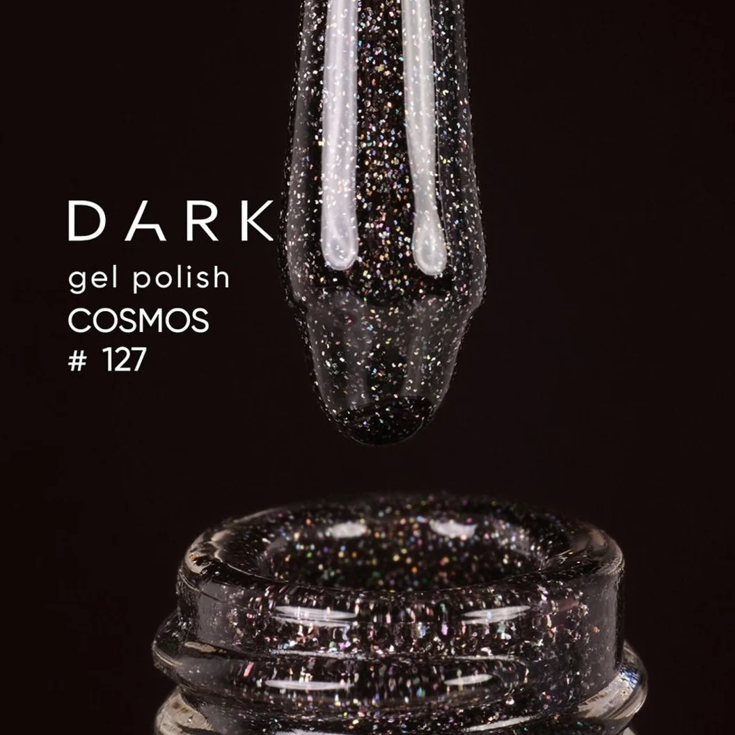 DARK Gel Polish Cosmos #127, 10ml - Image 2