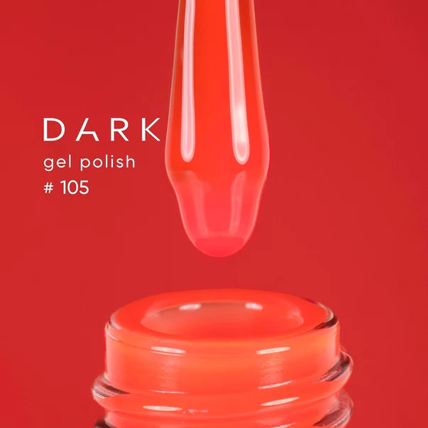 DARK Gel Polish #105, 6ml and 10ml - Image 3