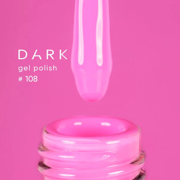 DARK Gel Polish #108, 6ml and 10ml - Image 2