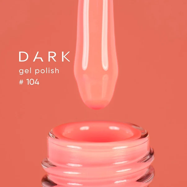 DARK Gel Polish #104, 6ml/10ml - Image 2