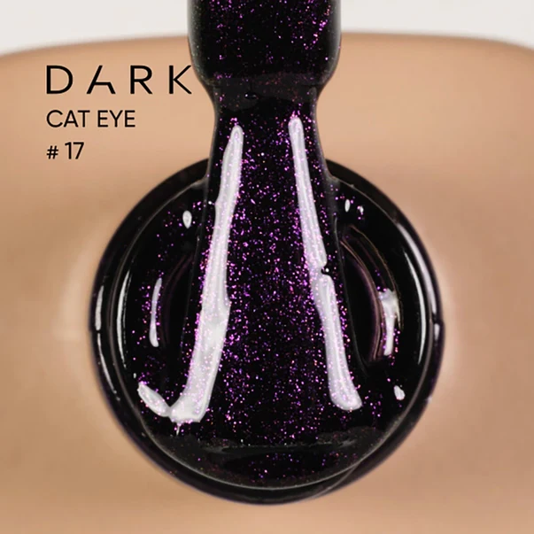DARK gel polish Cat Eye #17, 6ml - Image 3