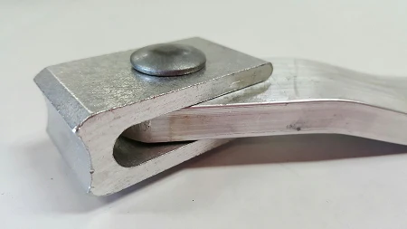 Cam Latch Bar Handle, Aluminum--with Grip - Image 2