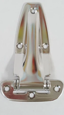 Strap Hinge, 5 3/8" Stainless Steel with UNIVERSAL Pin, Standard Model - Image 1