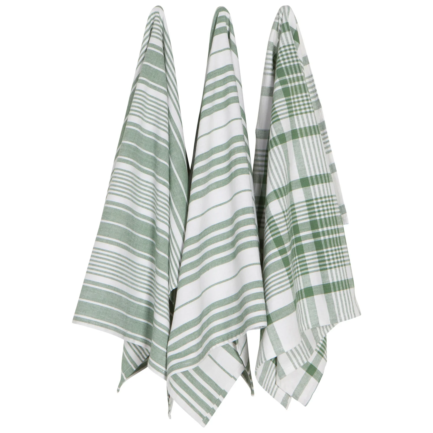 Jumbo Dish Towel Set - Elm Green - Image 1