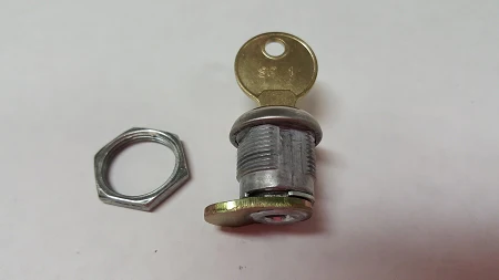 Flush Mount Latch Replacement LOCK CYLINDER w/ Key