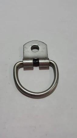 D-Ring, 1 Bolt,  Stainless Steel - Image 1