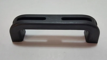 Black Poly Door Handle, 5 1/2″ L