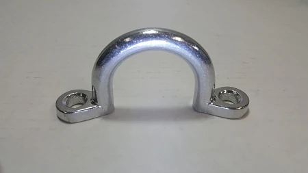 Tie Ring, Aluminum with 4″ Bolt Centers (HIGHLY POLISHED)