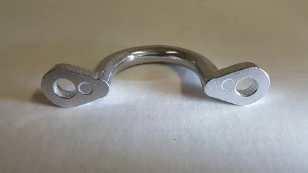 Tie Ring, Aluminum with 4" Bolt Centers (HIGHLY POLISHED) - Image 3