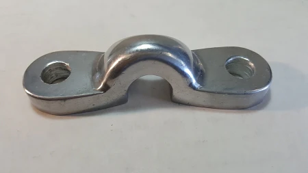 Tie Ring, Aluminum with Mounting Bracket, POLISHED - Image 2
