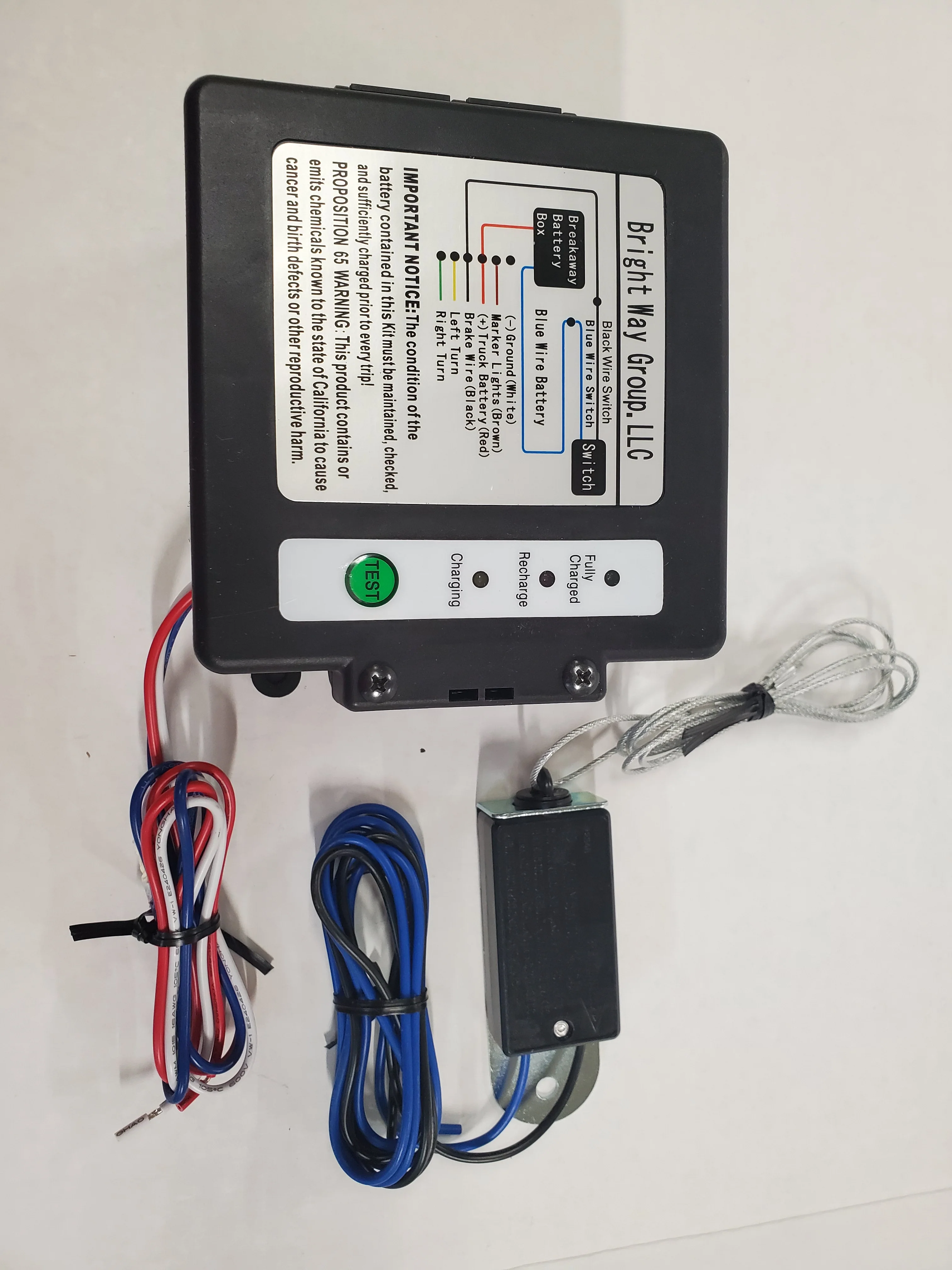 Break-Away Brake Kit with LED Battery Check - Image 1