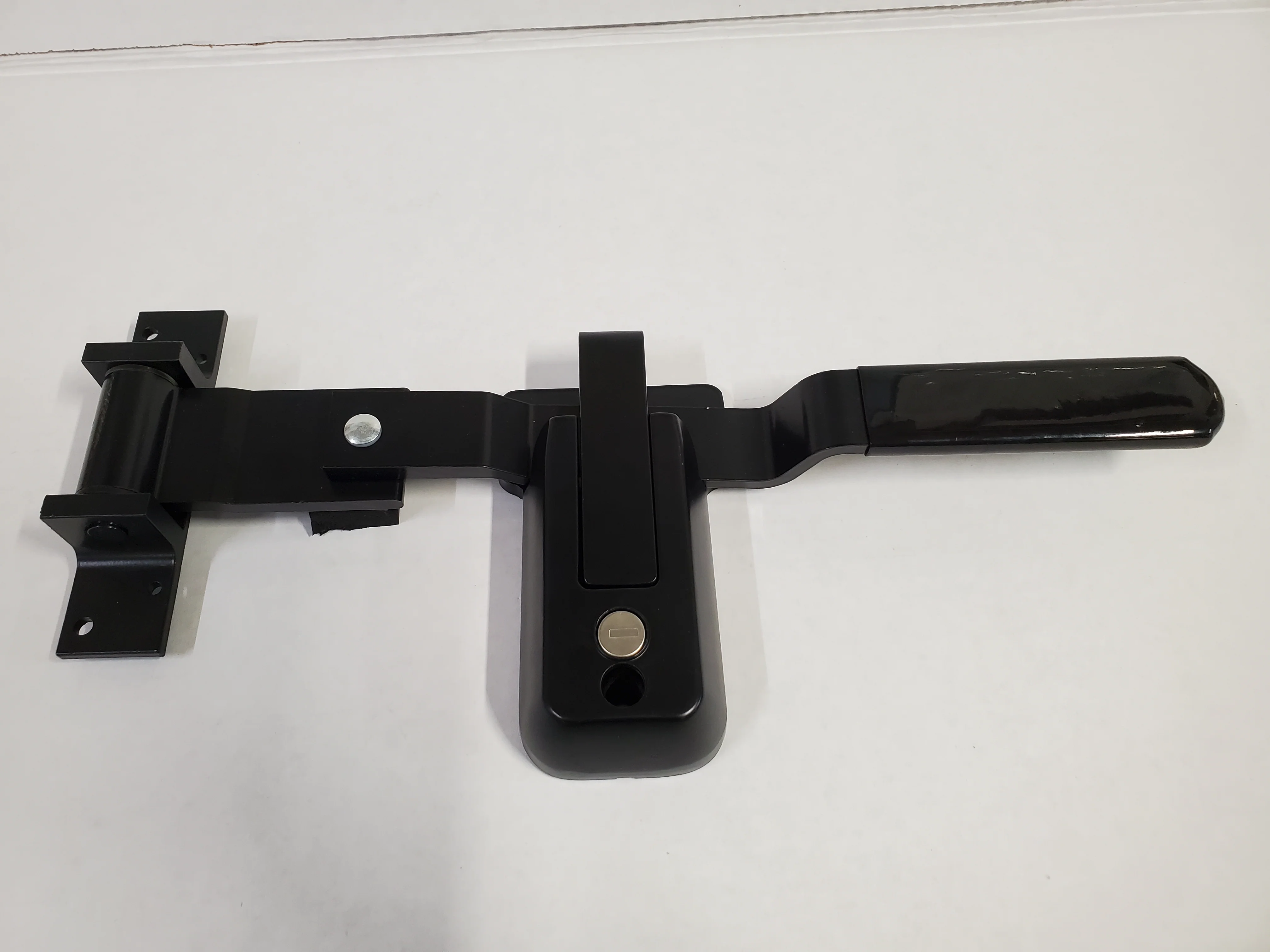 Cam Latch Bar with Pivot Hinge, Aluminum: Choose Black or Gray (White is now discontinued) - Image 2
