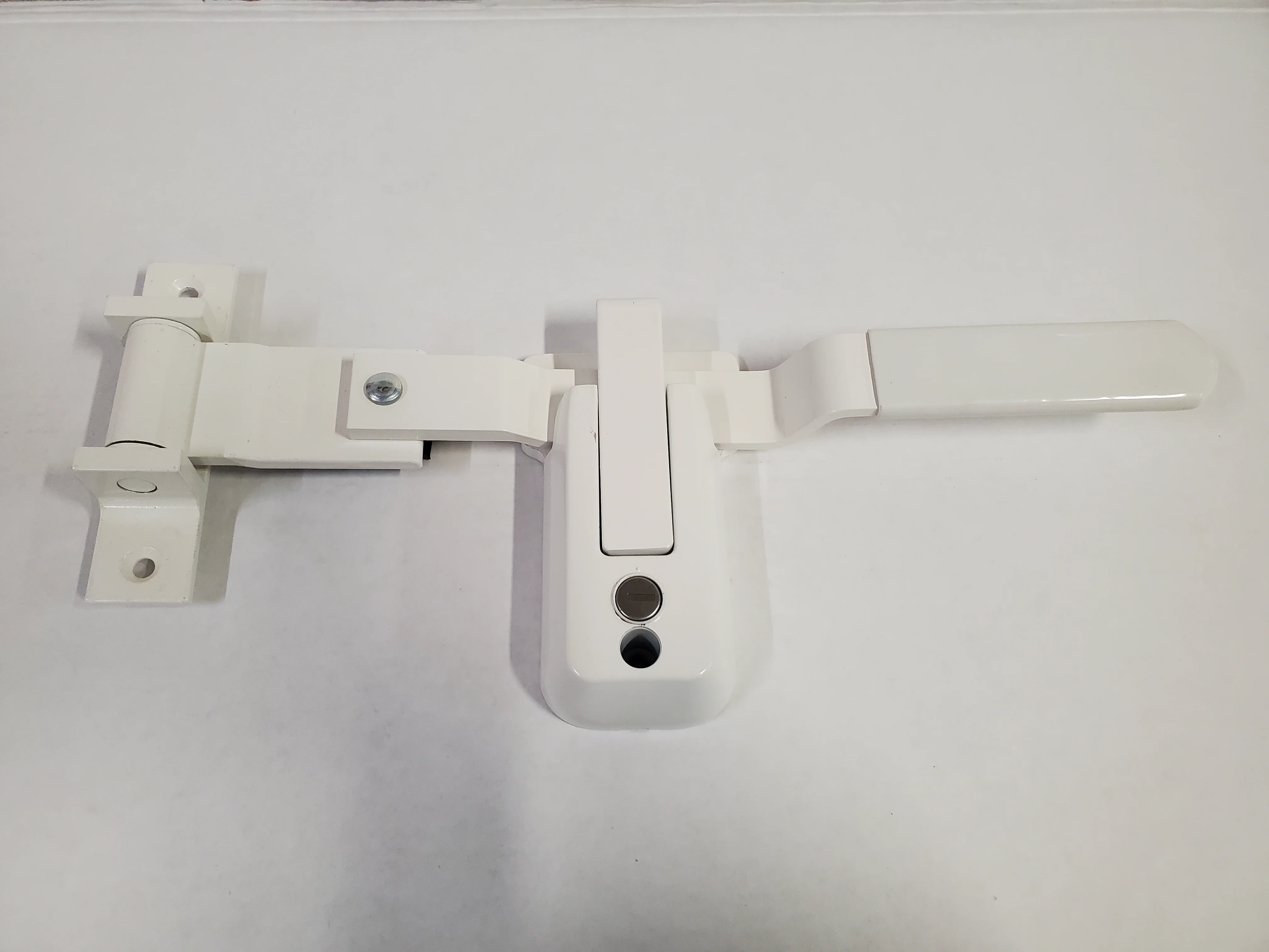 Cam Latch Bar with Pivot Hinge, Aluminum: Choose Black or Gray (White is now discontinued) - Image 3