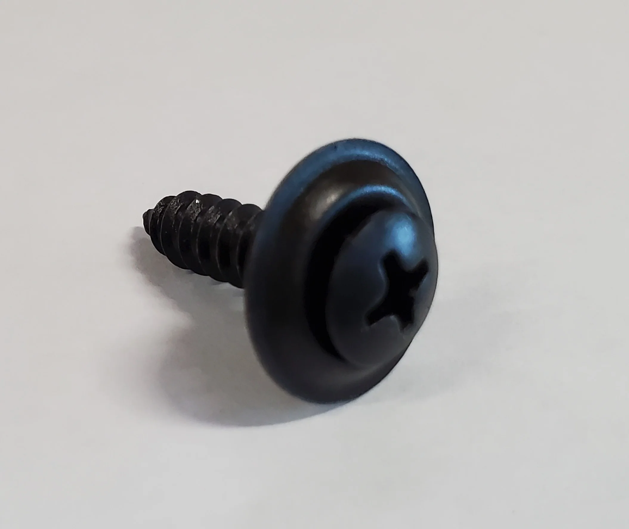 Sheet Metal Screw #10, with Counter-Sunk Washer, Black- Choose from 3 Lengths - Image 3