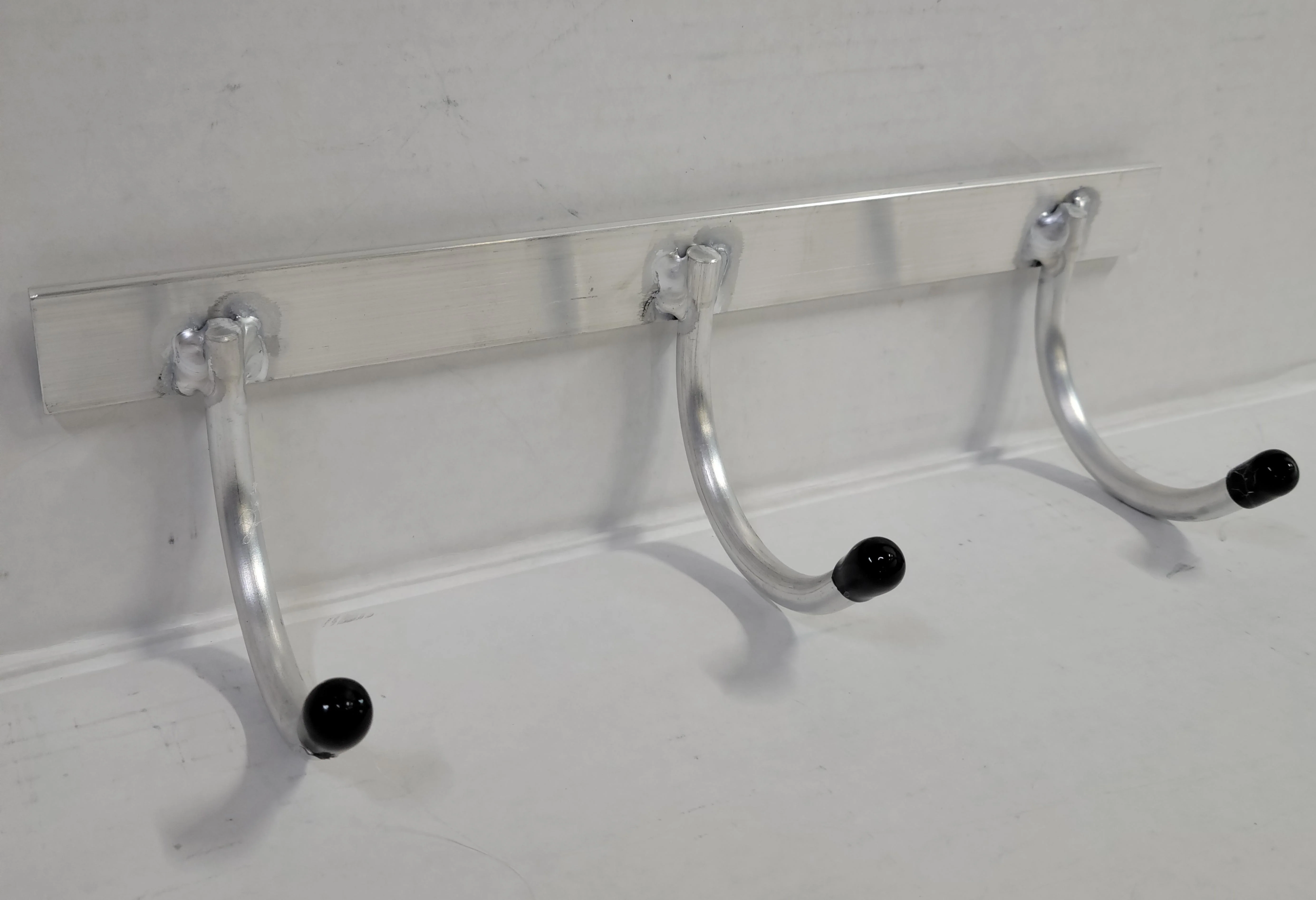 Halter/Bridle Rack, 3 Hook, Aluminum (Half Rack)