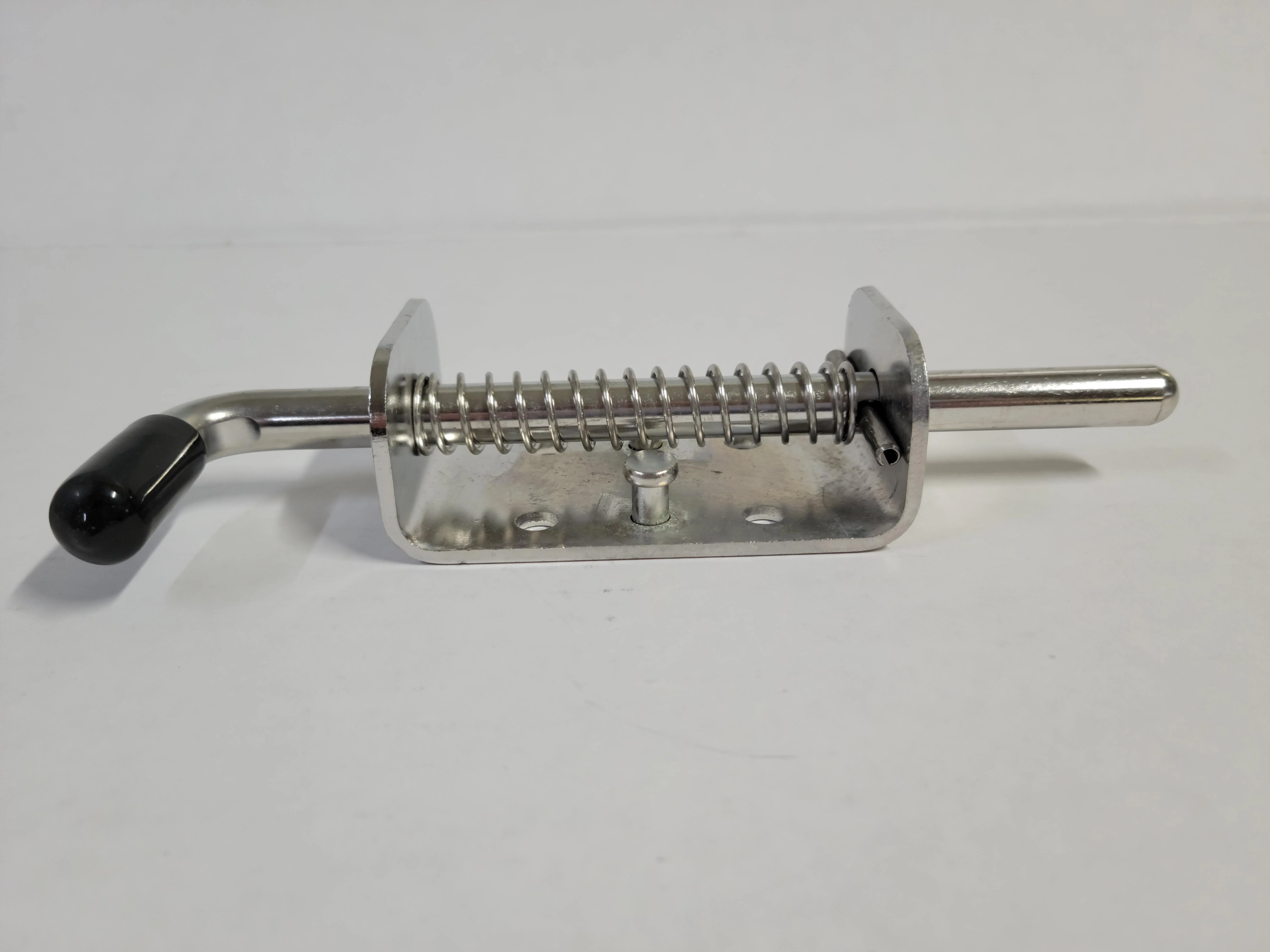 Spring-Loaded Latch #2 w/ SS Steel L Pin & Mounting Holes