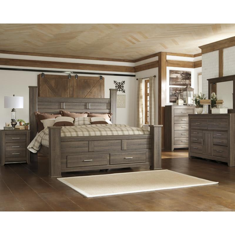 Signature Design by Ashley Juararo B251-68 King/Cal King Poster Headboard - Image 3