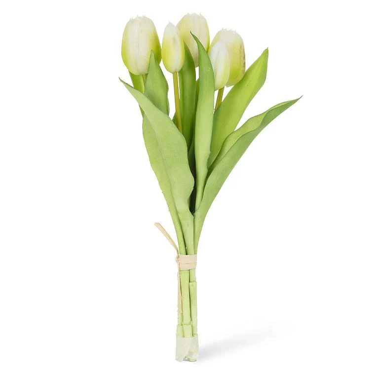 Tulip Bunch, White