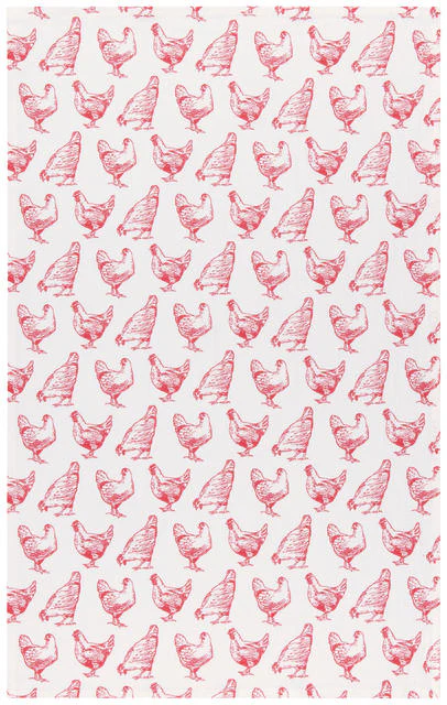 Floursack Dishtowels Set  – Red