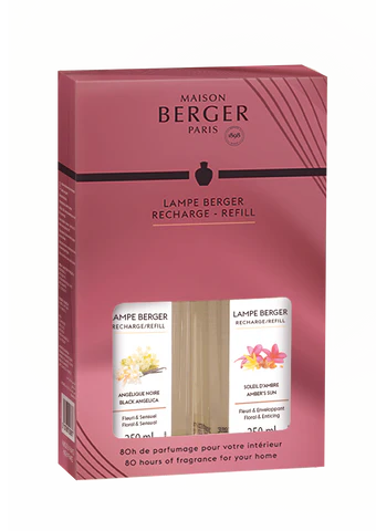 Lampe Berger Black Angelica + Amber