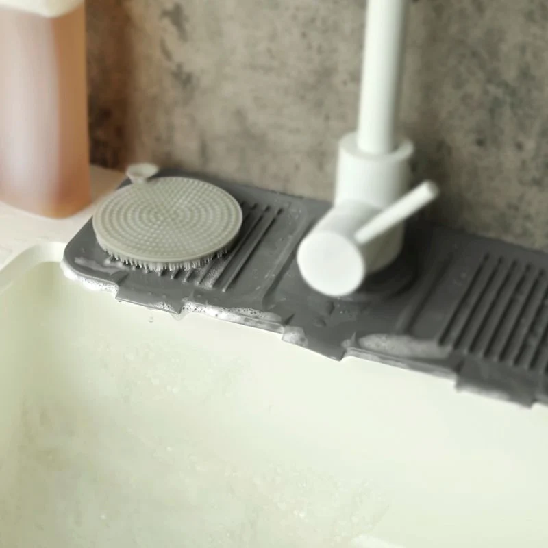 Faucet Splash Guard, Grey - Image 2