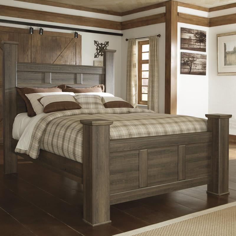 Signature Design by Ashley Juararo Queen Poster Bed B251-67/B251-64/B251-98 - Image 2